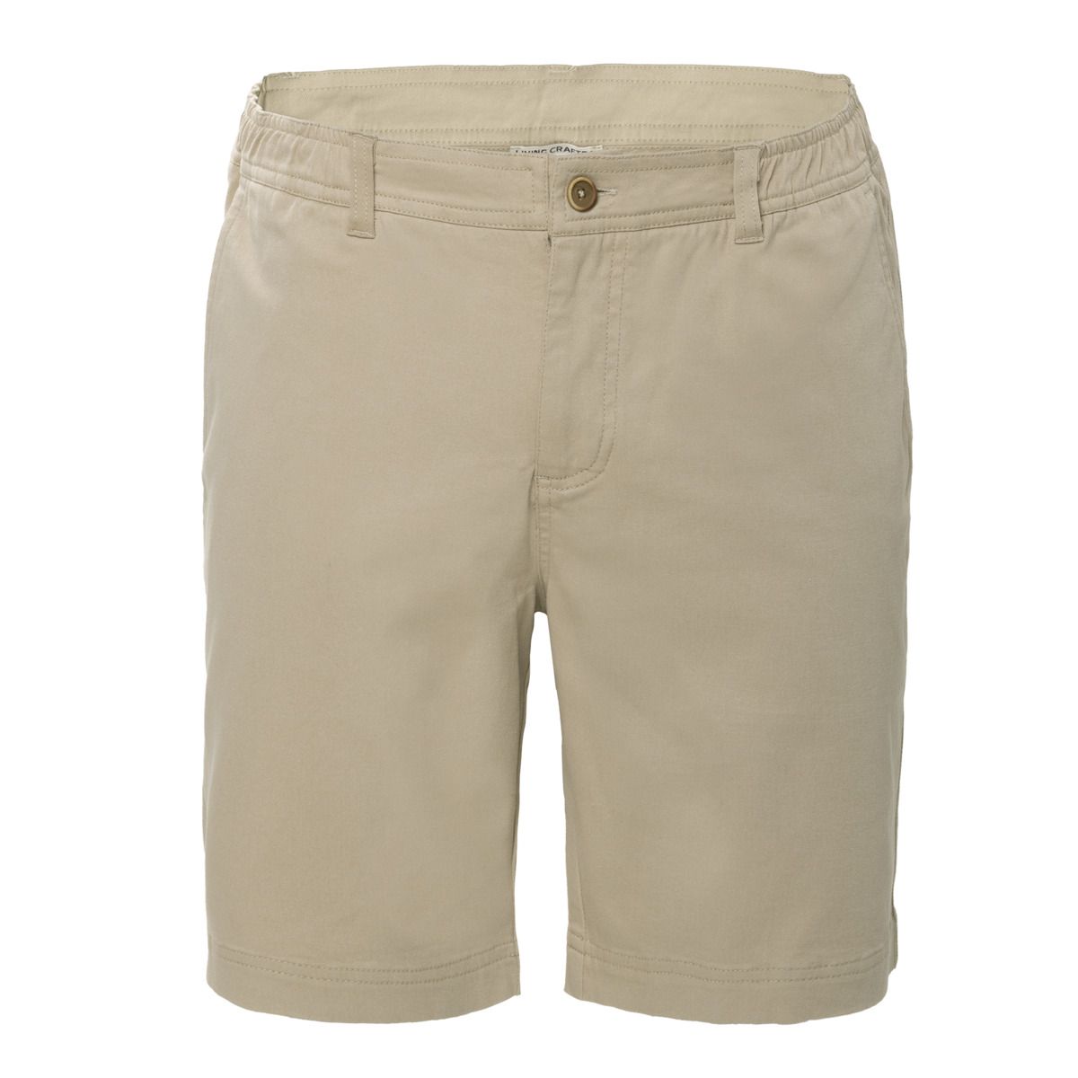 Klassische Gabardine-Chino-Shorts