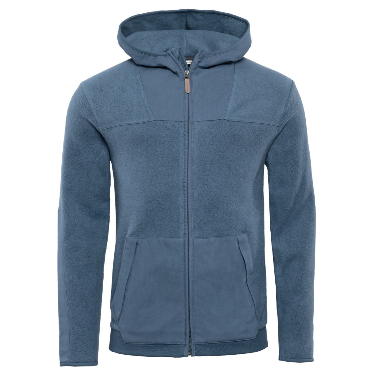 Fleece-Jacke mit Reißverschluss aus Bio-Baumwolle