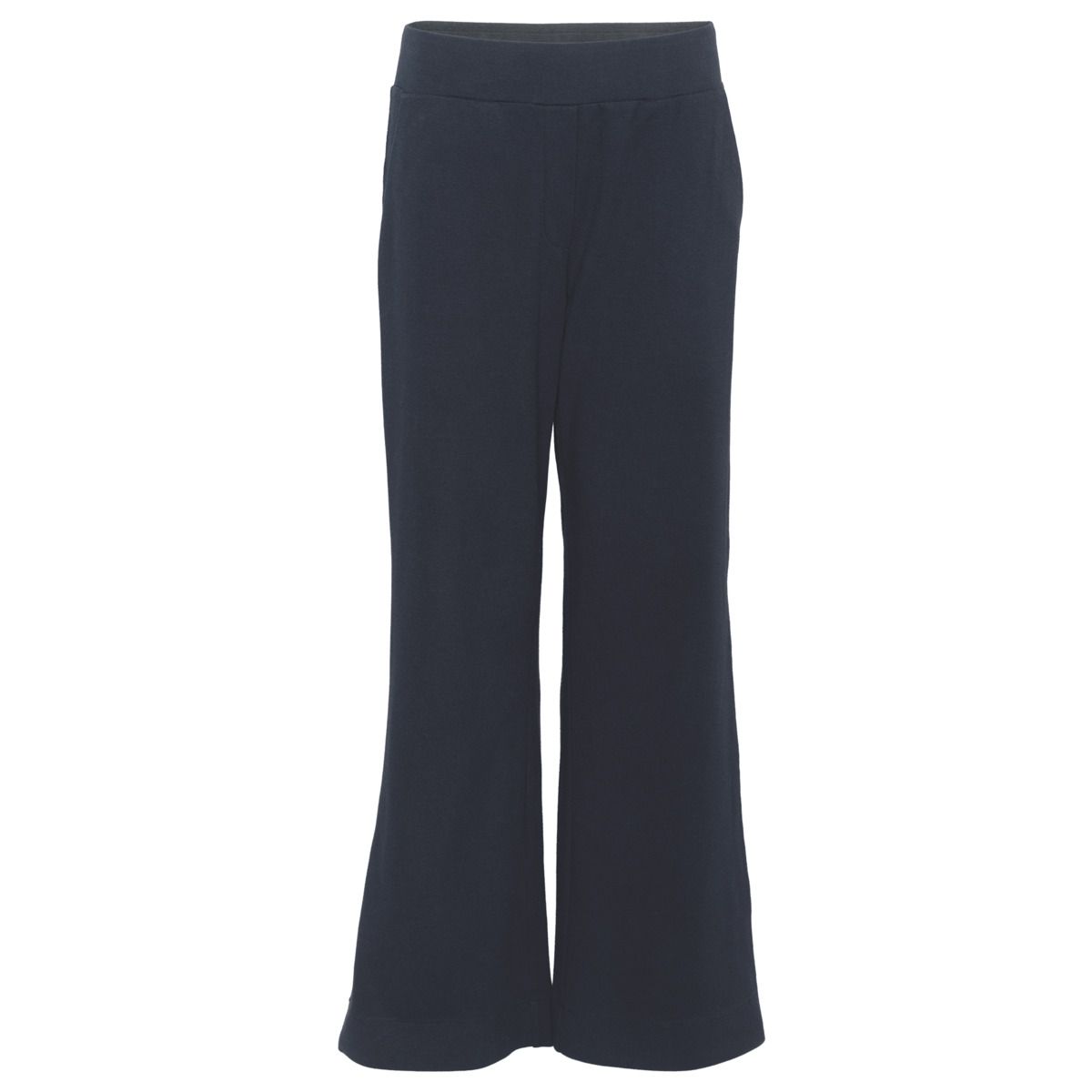 Bequeme Jersey-Loungewear-Hose mit weitem Bein