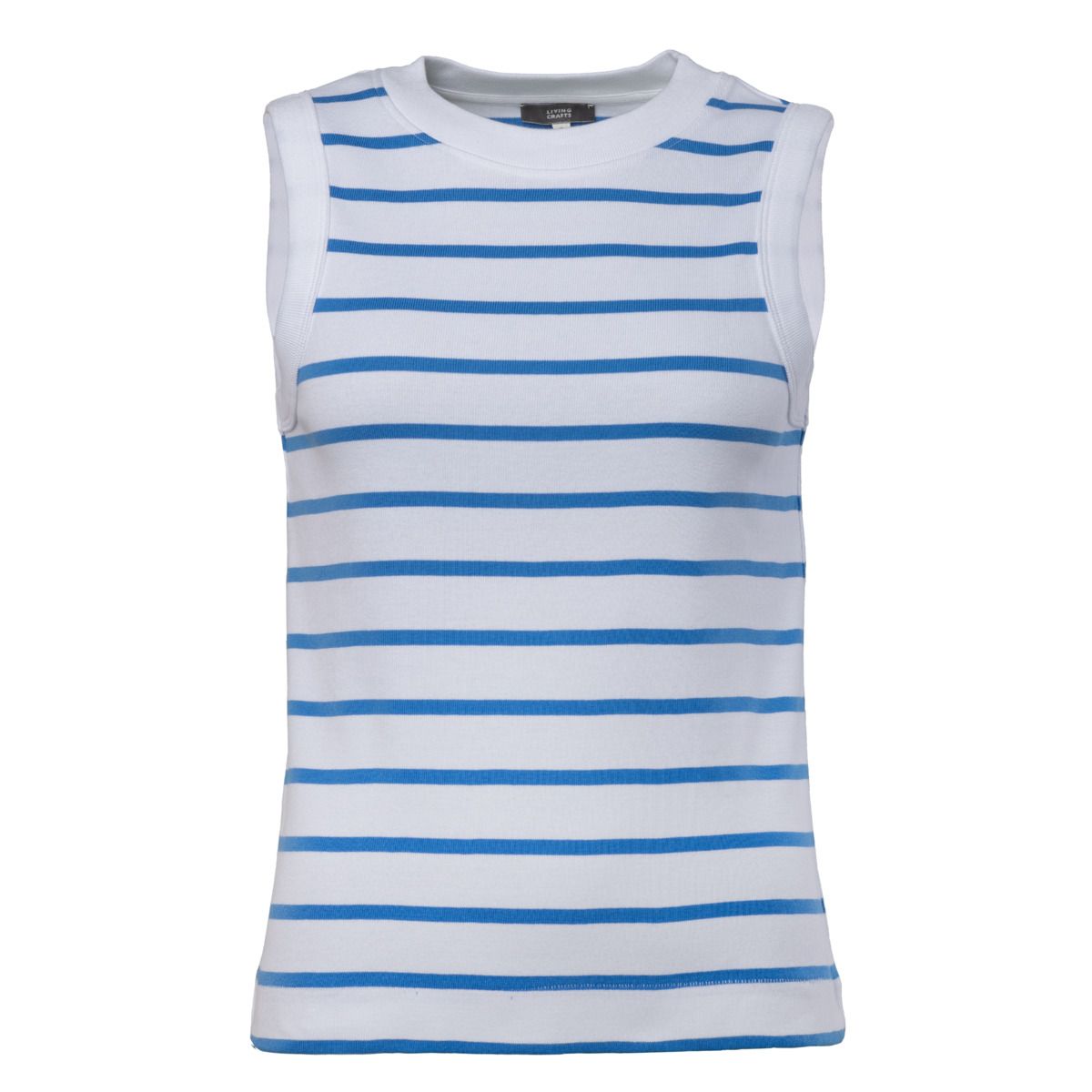 Gestreiftes Tanktop aus Bio-Baumwolle