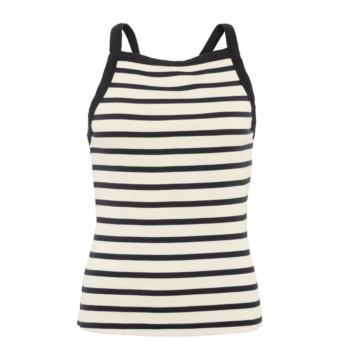 Gestreiftes Tanktop aus Bio-Baumwolle
