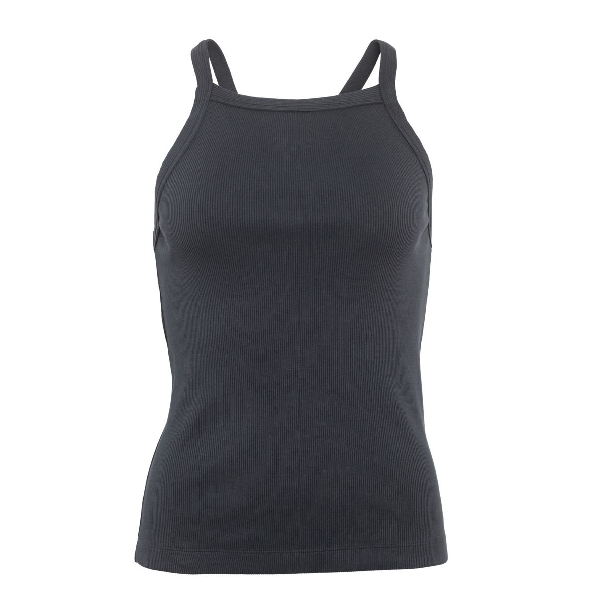 Geripptes Tanktop aus Bio-Baumwolle