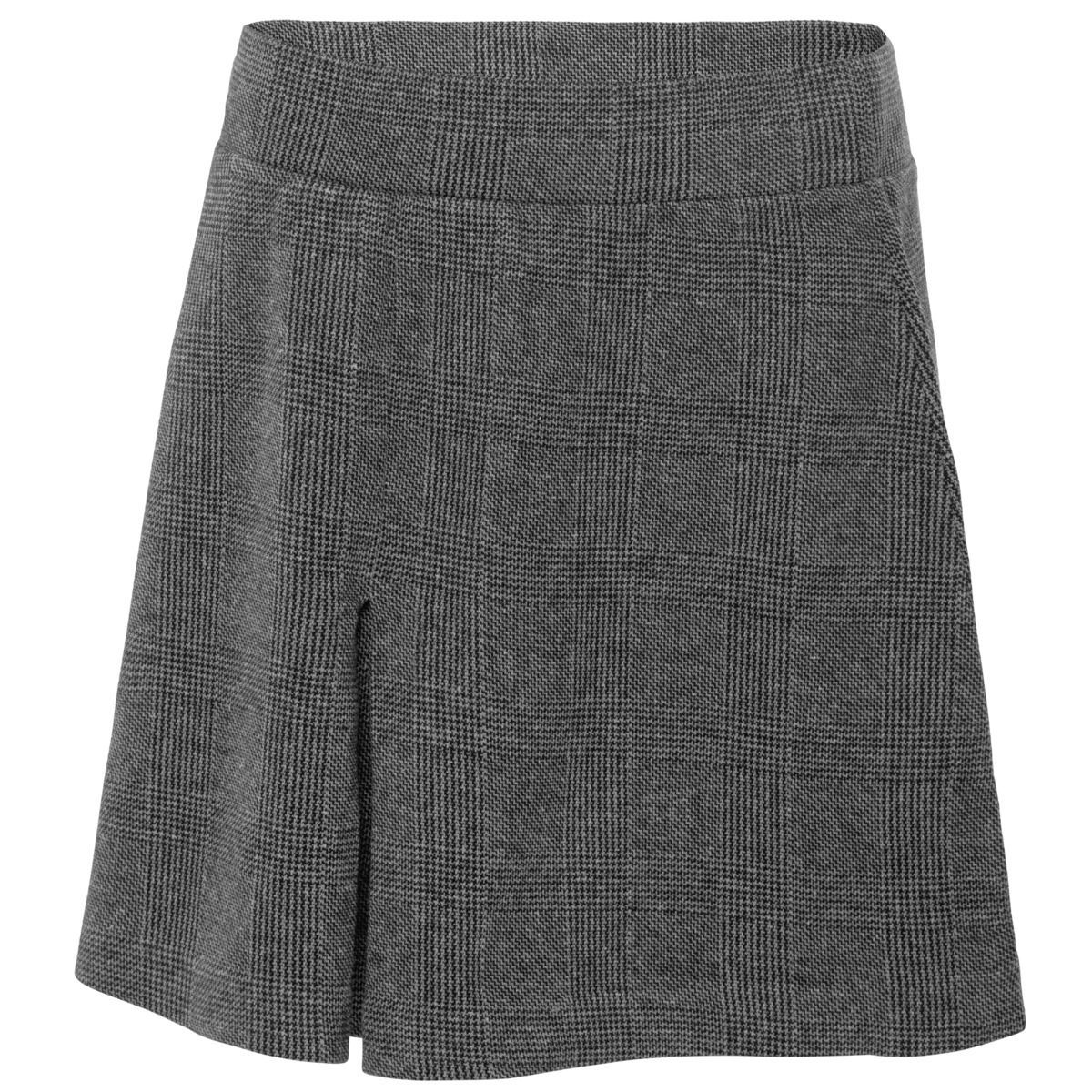 A-Linien Minirock mit Glencheck-Muster