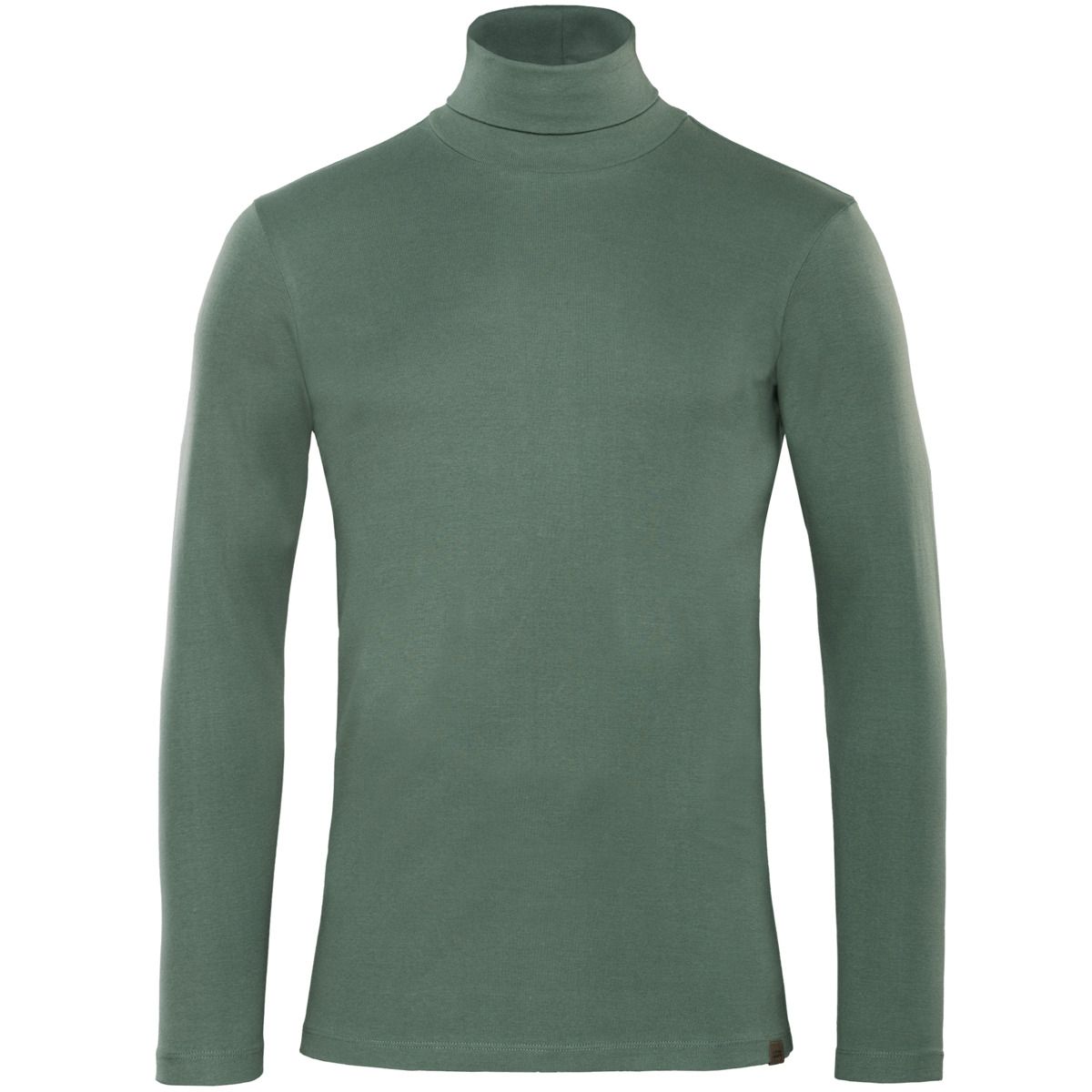Rollkragen-Shirt aus Bio-Baumwolle