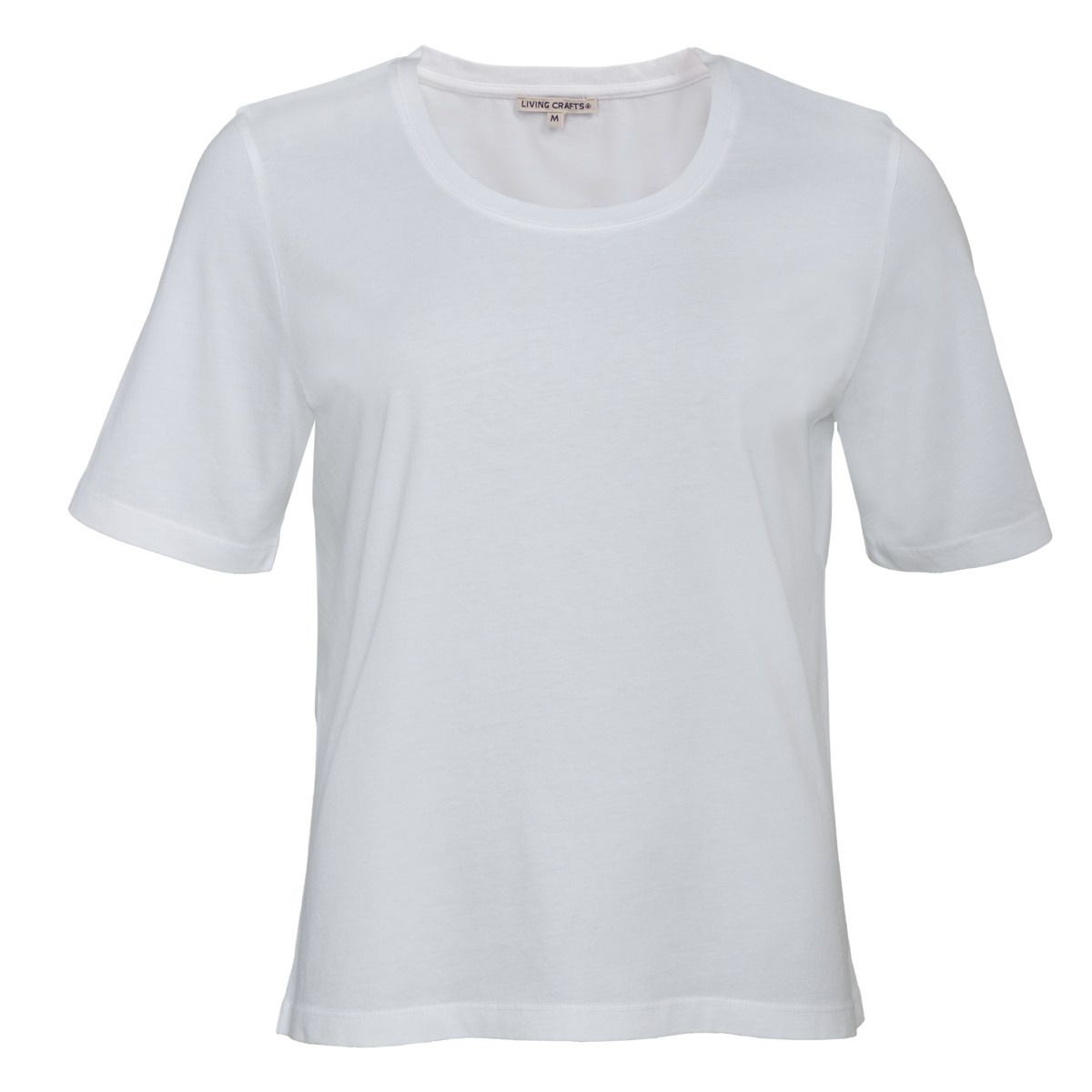 Klassisches Figurbetontes Bio-Baumwoll-T-Shirt