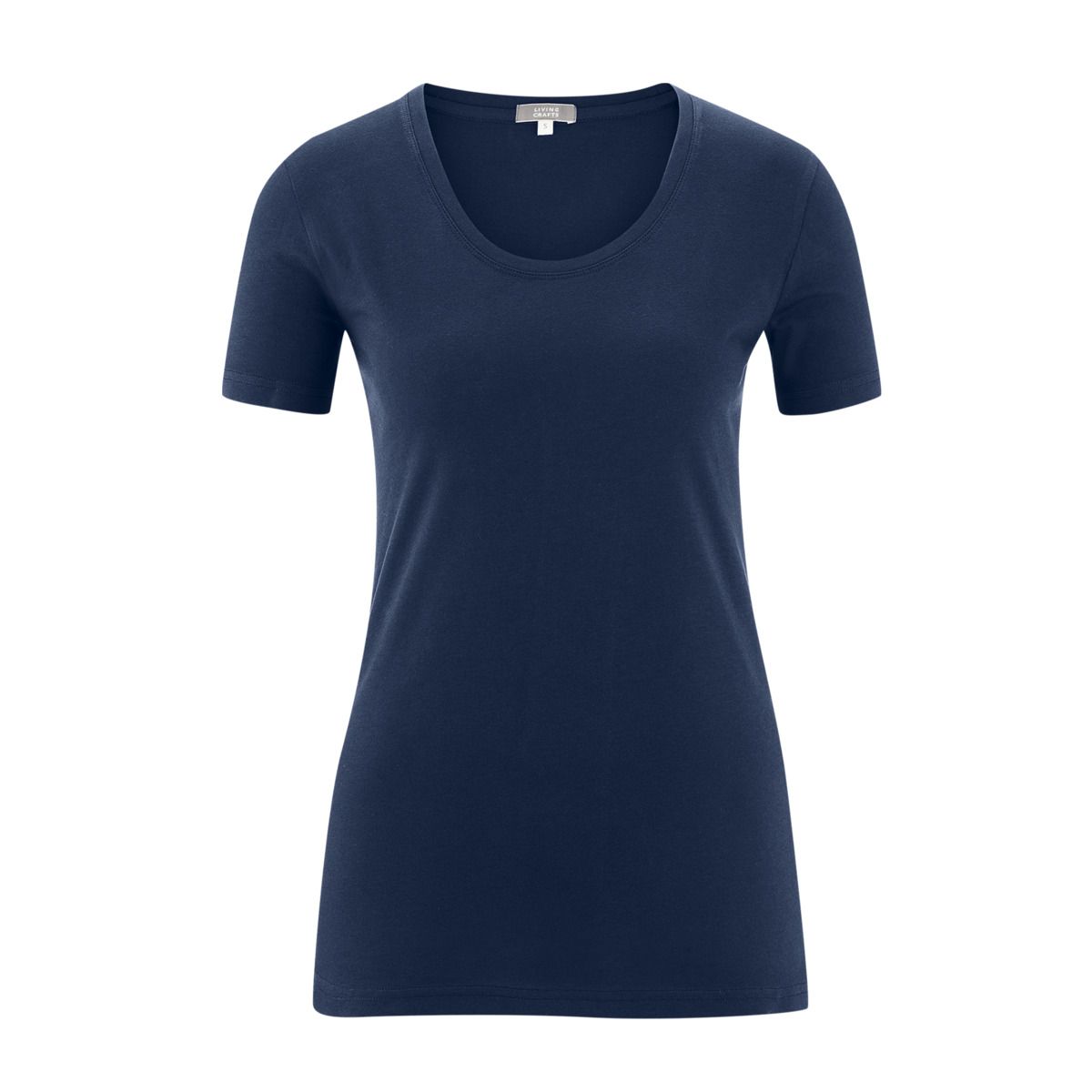 Klassisches Bio-Baumwoll T-Shirt mit Rundhalsausschnitt