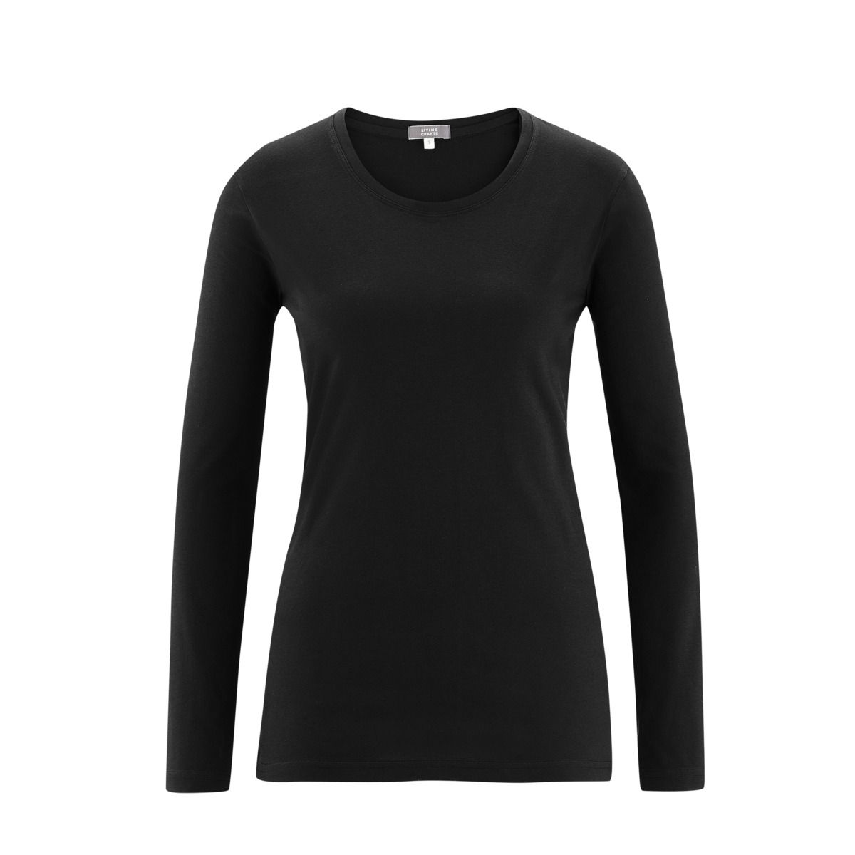 Klassisches Langarm Baumwollshirt