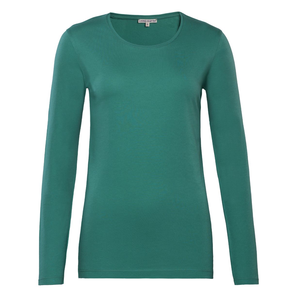 Klassisches Langarm Bio-Baumwollshirt