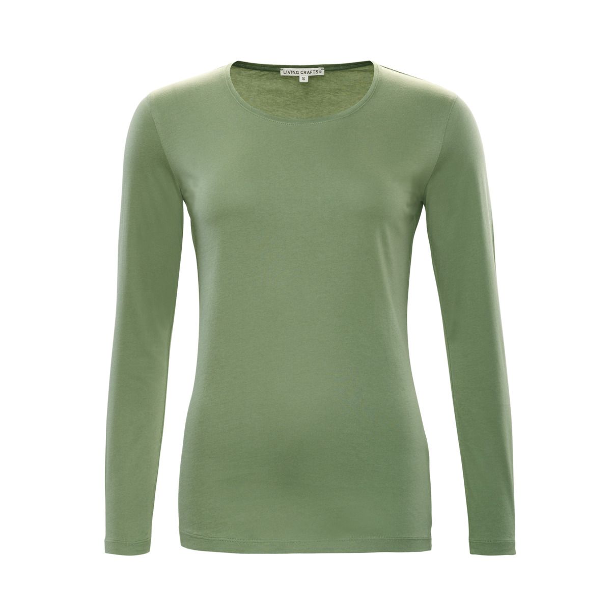 Klassisches Langarm Bio-Baumwollshirt