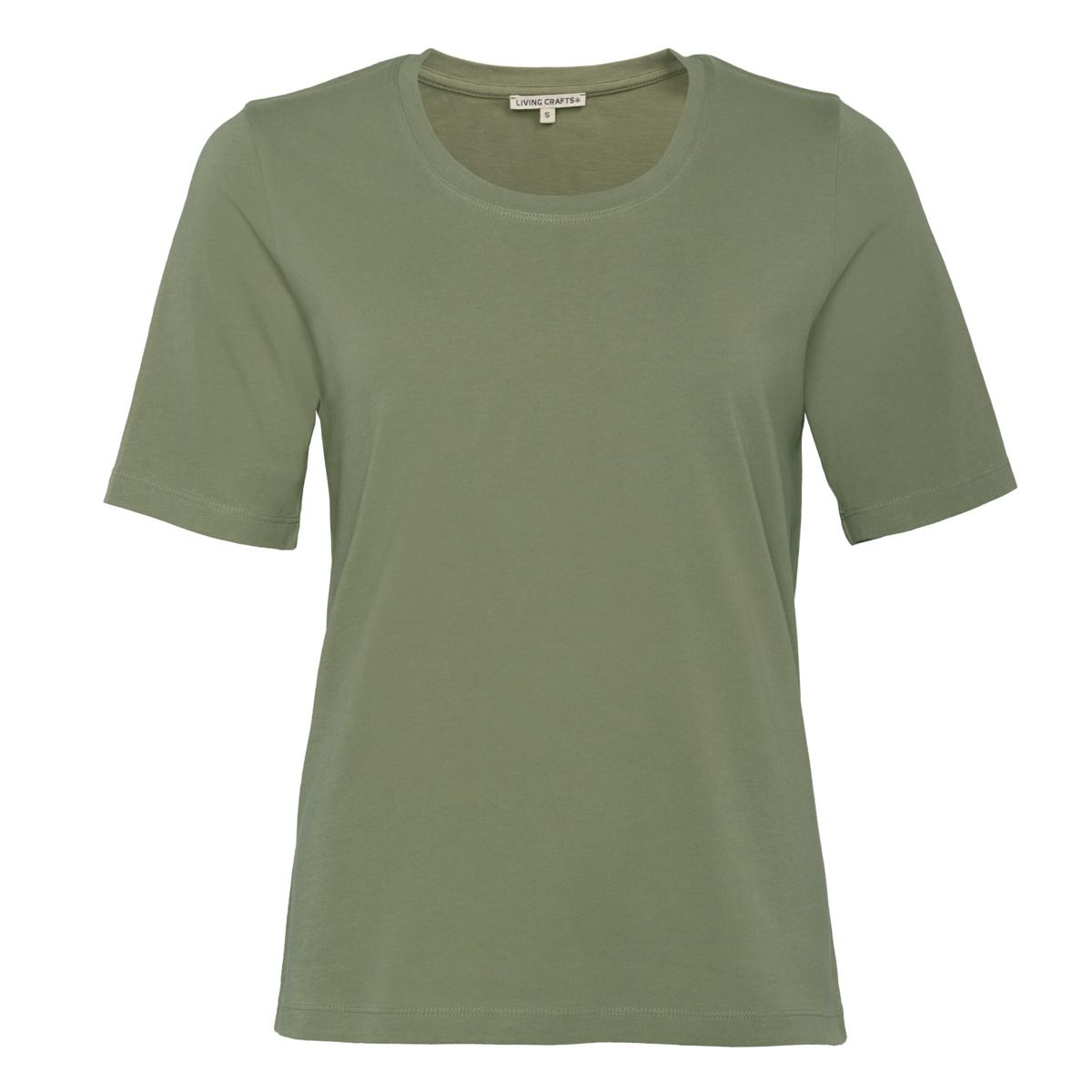 Klassisches Kurzarm-T-Shirt aus Bio-Baumwolle