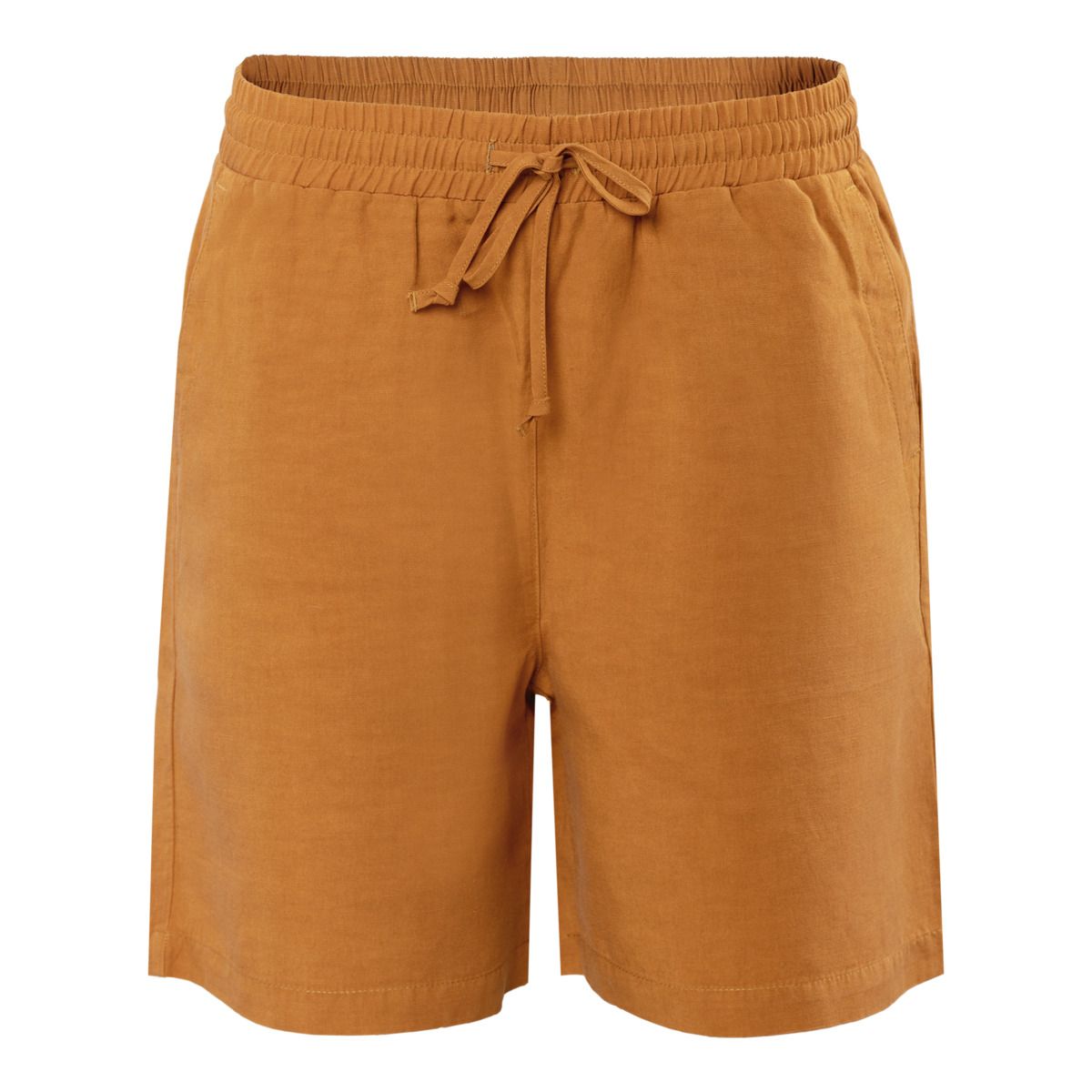 Lässige Bermuda Shorts aus Leinen-Lyocell-Mischung