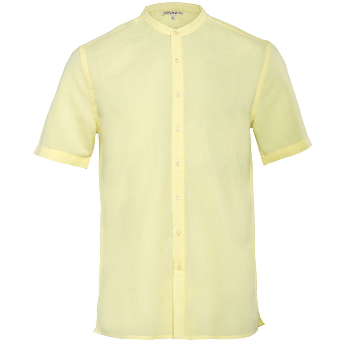 Kurzarmhemd aus Leinenmischgewebe