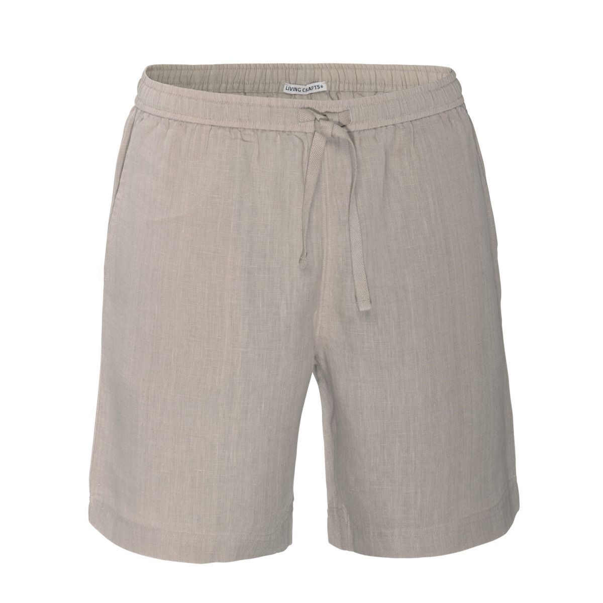 Lässige Leinen Bermuda Shorts