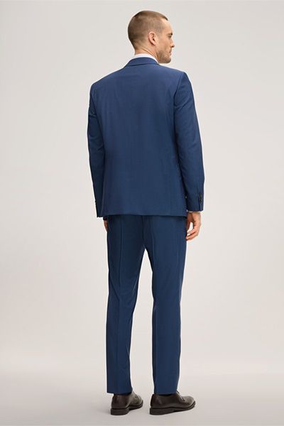 Sera Sole Wollanzug in Blau meliert