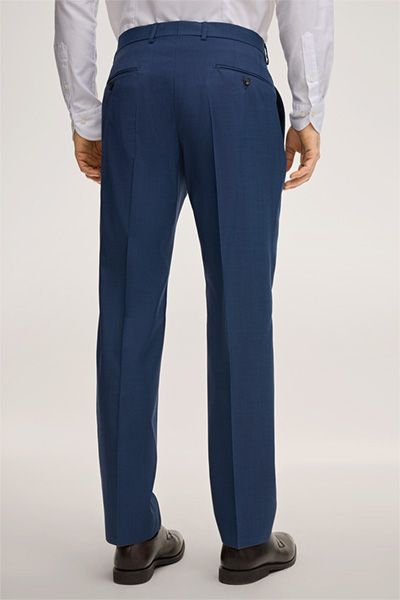 Sera Sole Wollanzug in Blau meliert