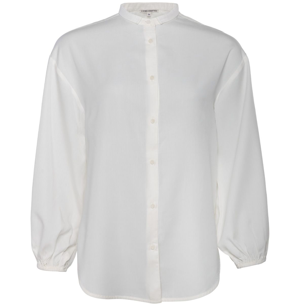 Elegante Lyocell-Knopfleiste Bluse