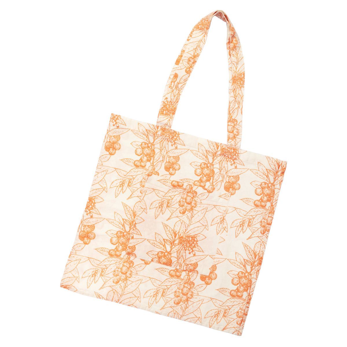 Shopper Tasche aus Leinen mit Blumenmuster