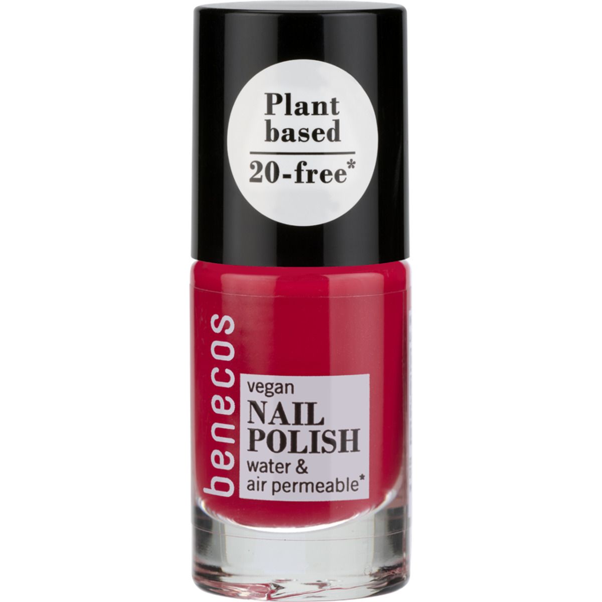 Veganer, pflanzlicher roter Nagellack