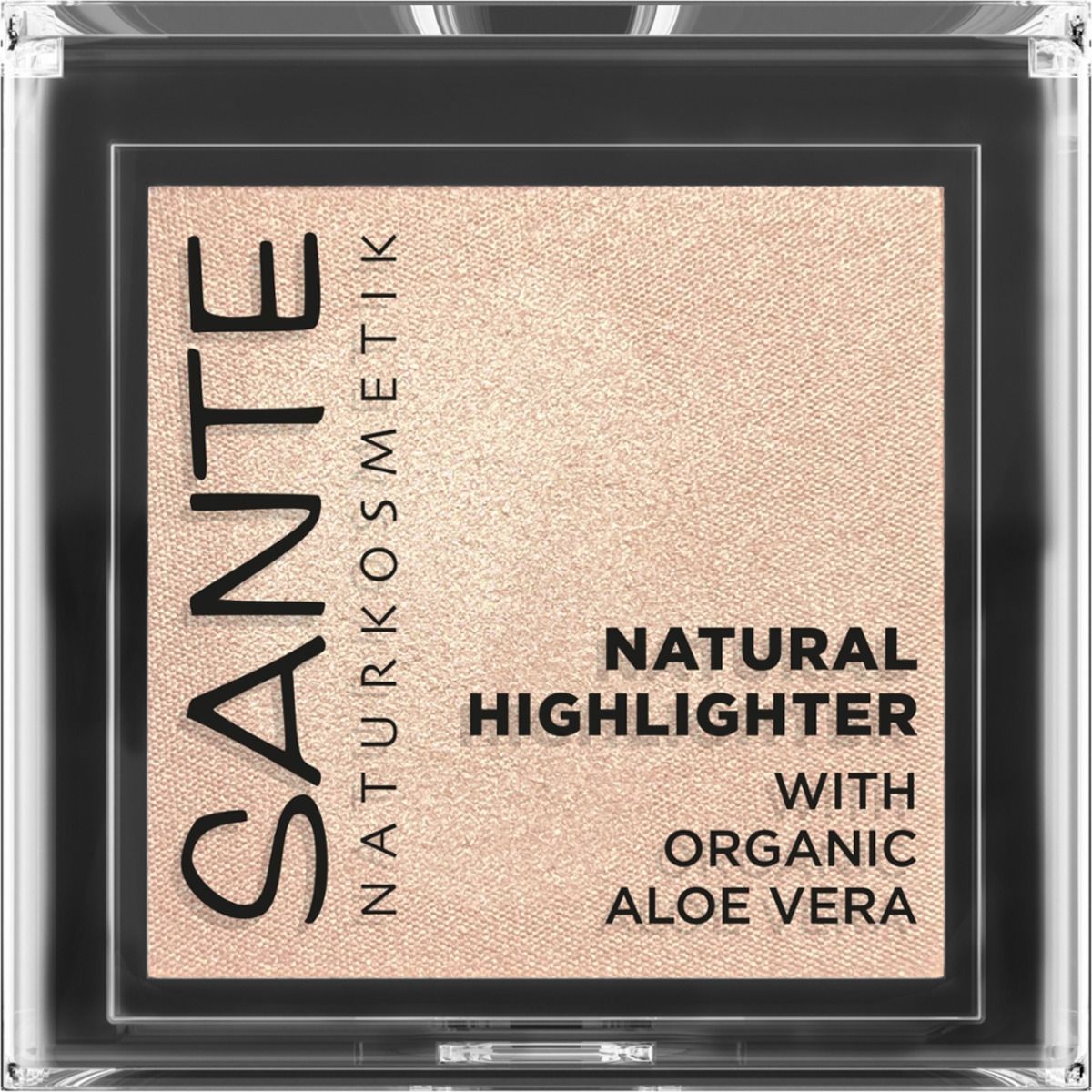 Natürlicher Schimmer-Highlighter mit Aloe Vera