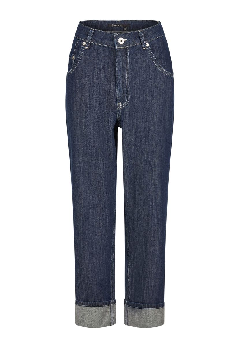 Loose Fit Jeans mit Aufschlag