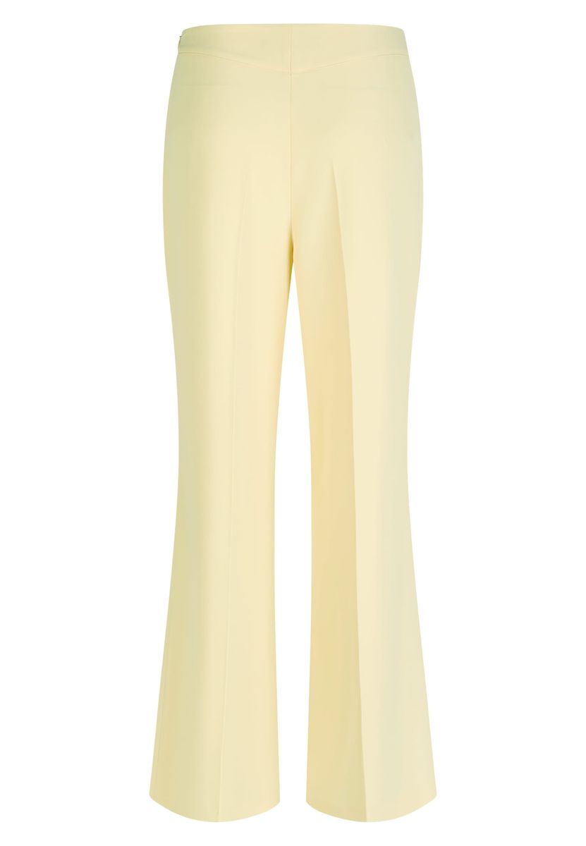 Flared Hose aus weich fallendem Stoff