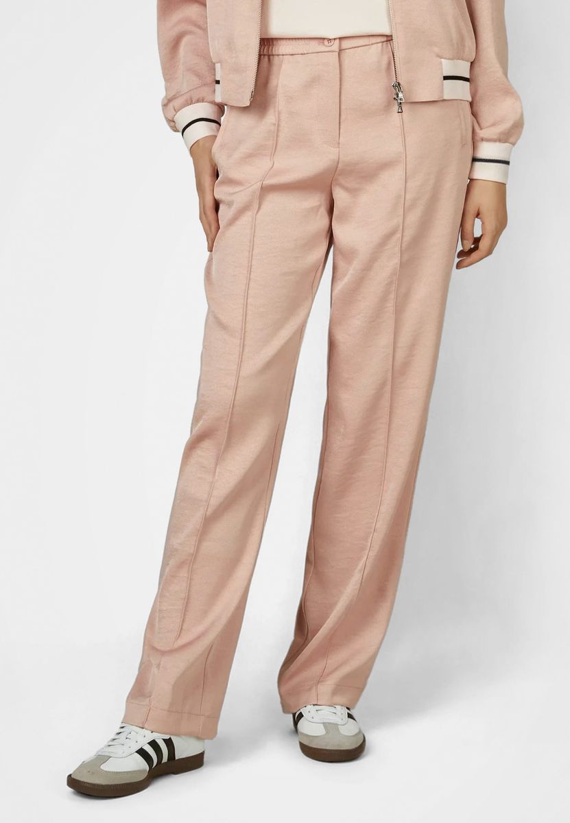 Hose aus schimmerndem Twill