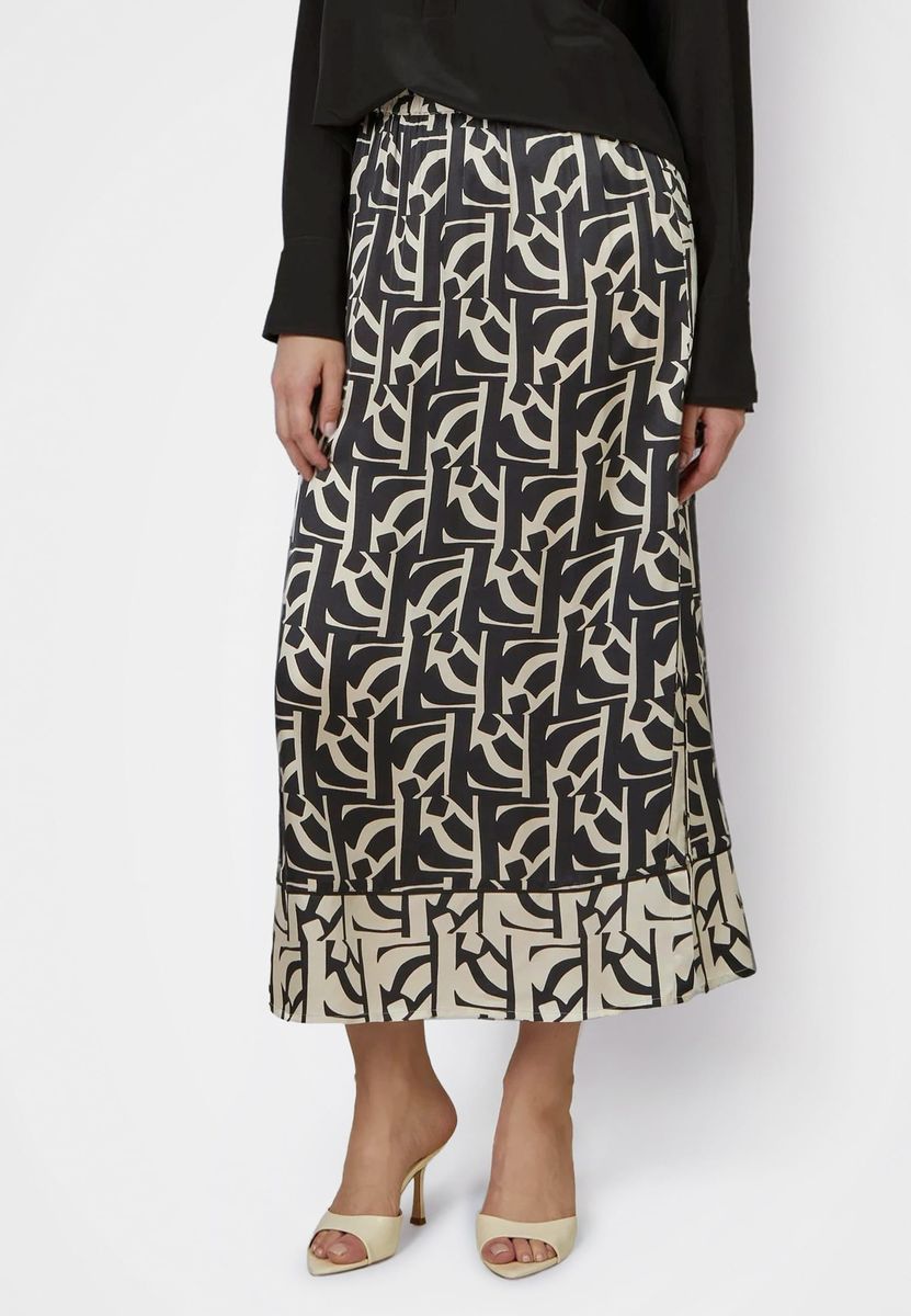 Rock mit grafischem Print