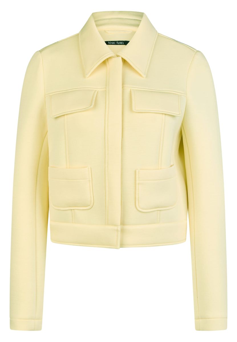 Jacke aus Scuba-Jersey