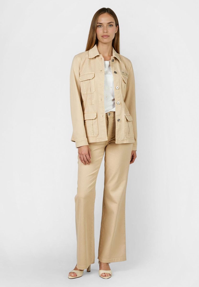 Fieldjacket mit Antiker Waschung