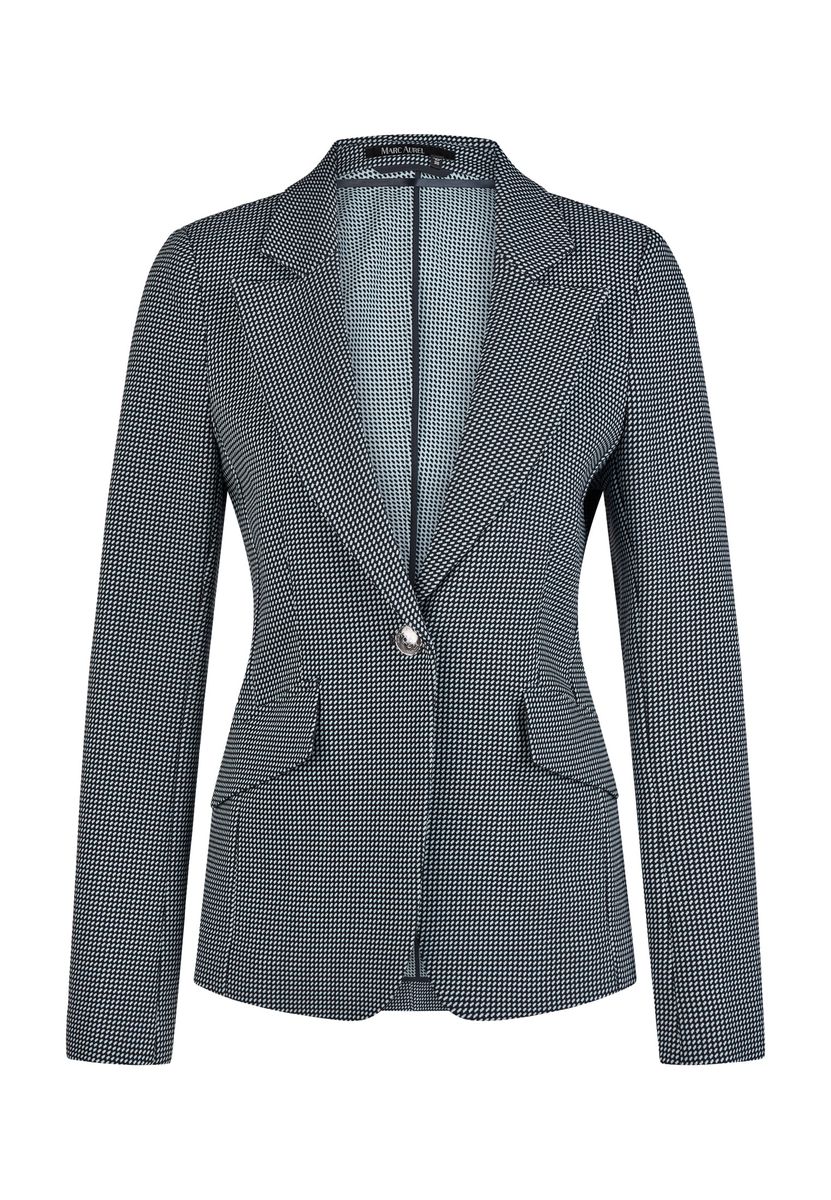 Gemusterter Jacquard-Blazer