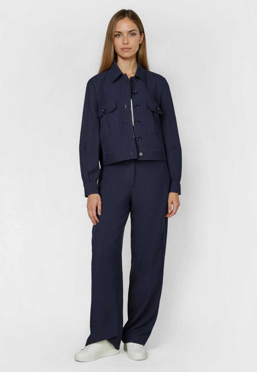 Jacke mit sportiven Details