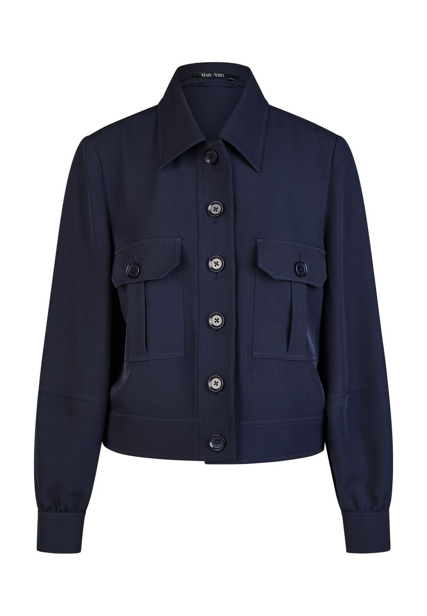 Jacke mit sportiven Details