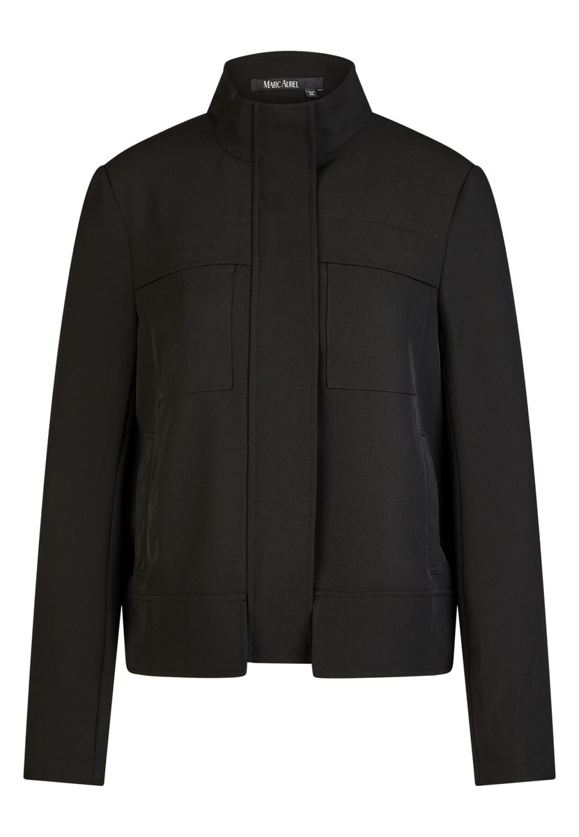 Jacke aus weich fallendem Stoff