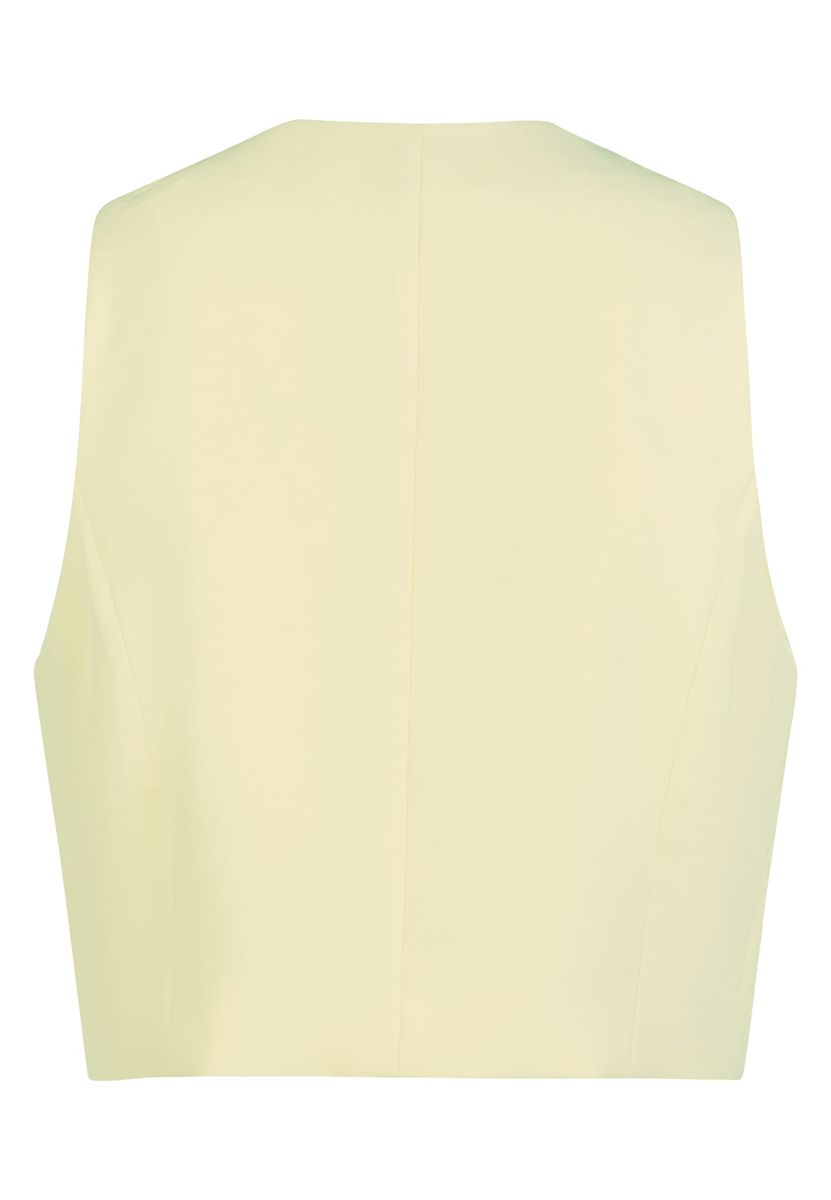 Weste aus weich fallendem Stoff