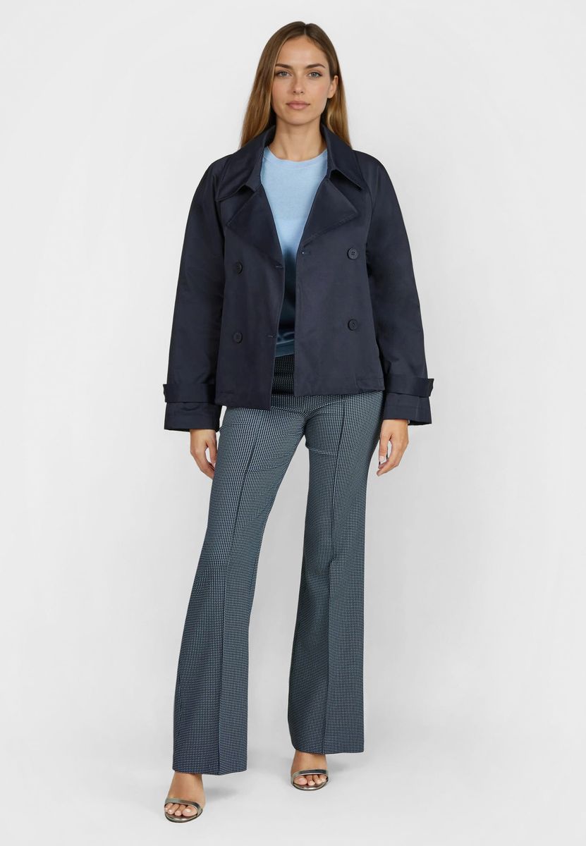 Cabanjacke mit verstellbarem Saum