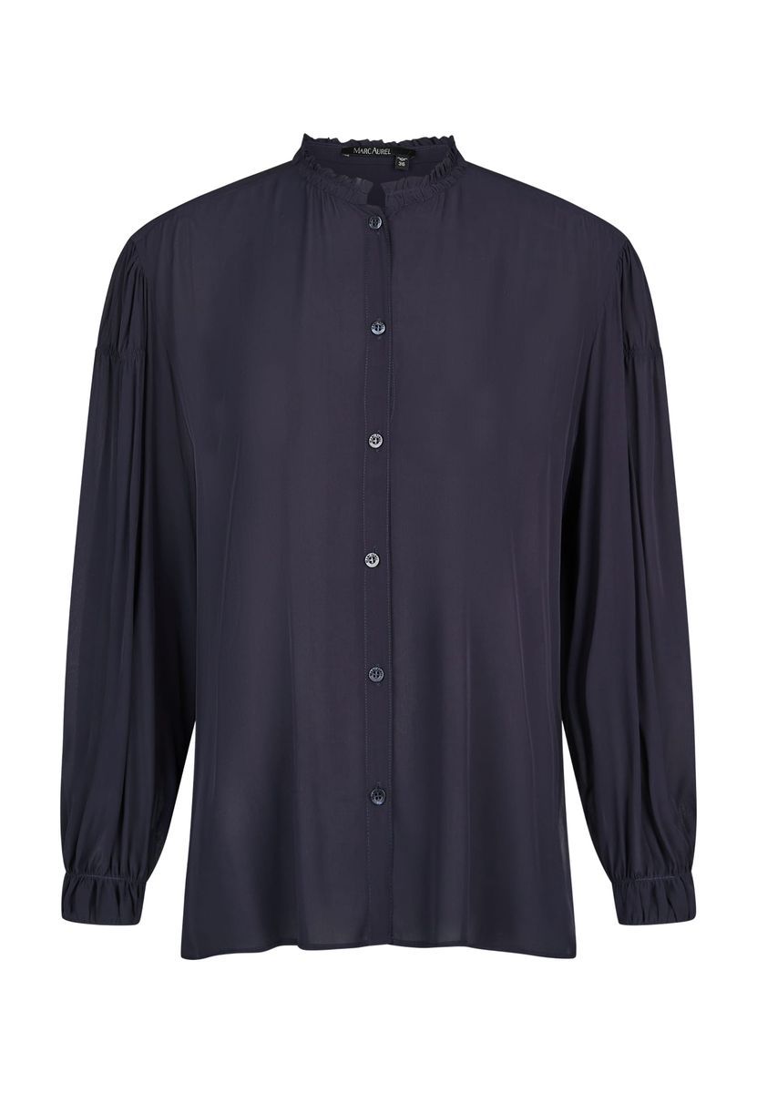 Bluse aus Viskose Chiffon