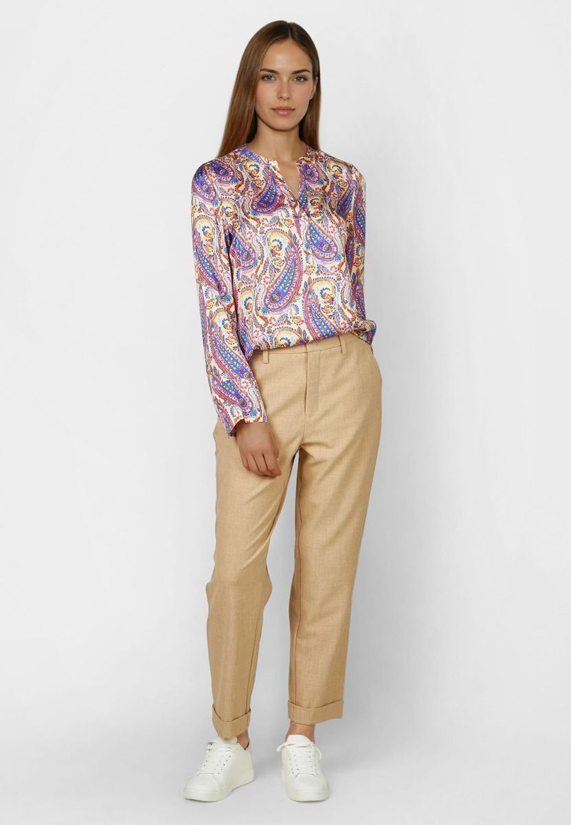 Bluse mit Paisleyprint