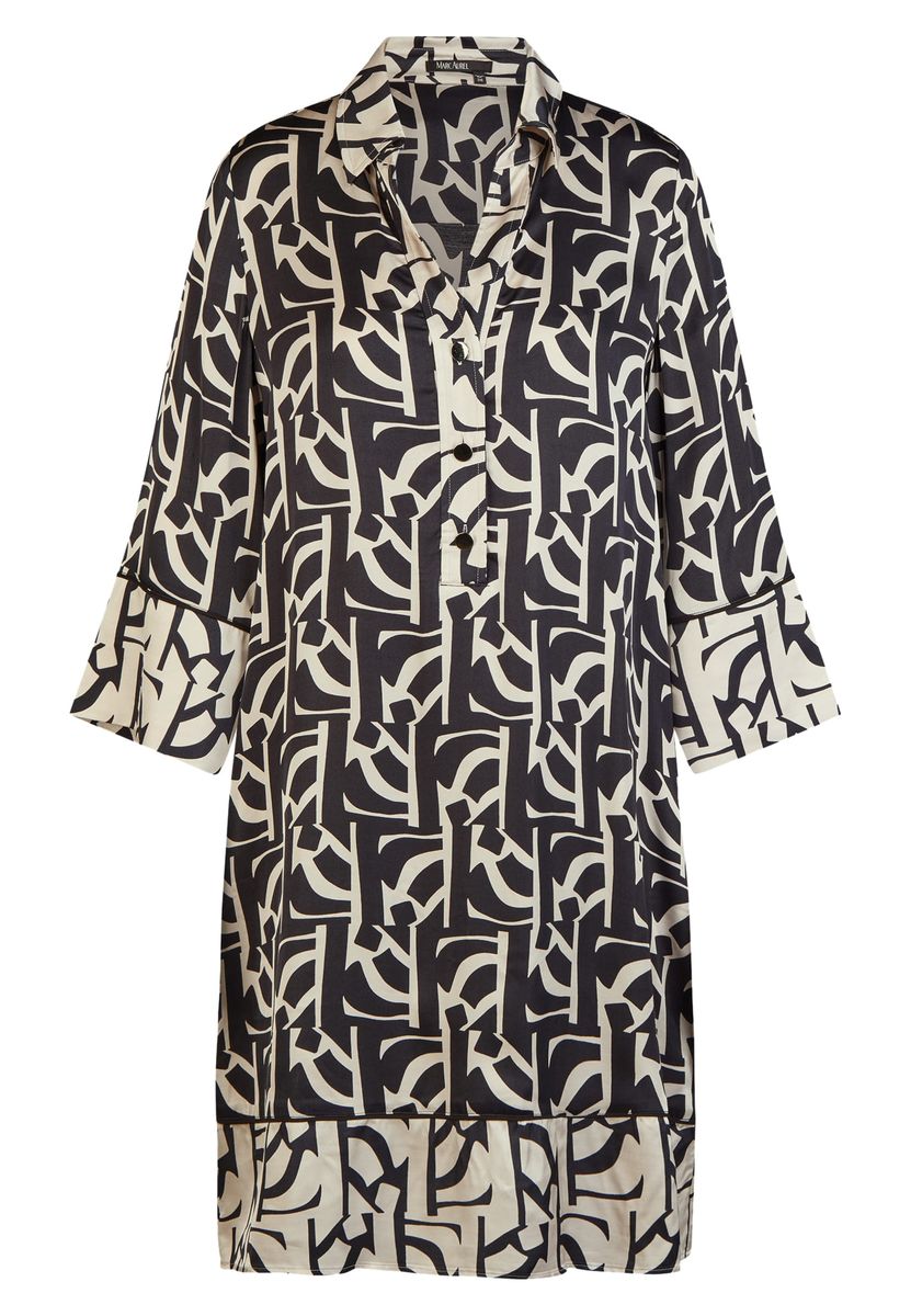 Kleid mit grafischem Print