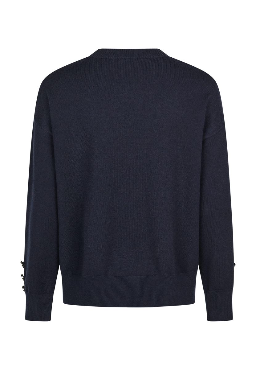 Pullover mit Schmuckknöpfen