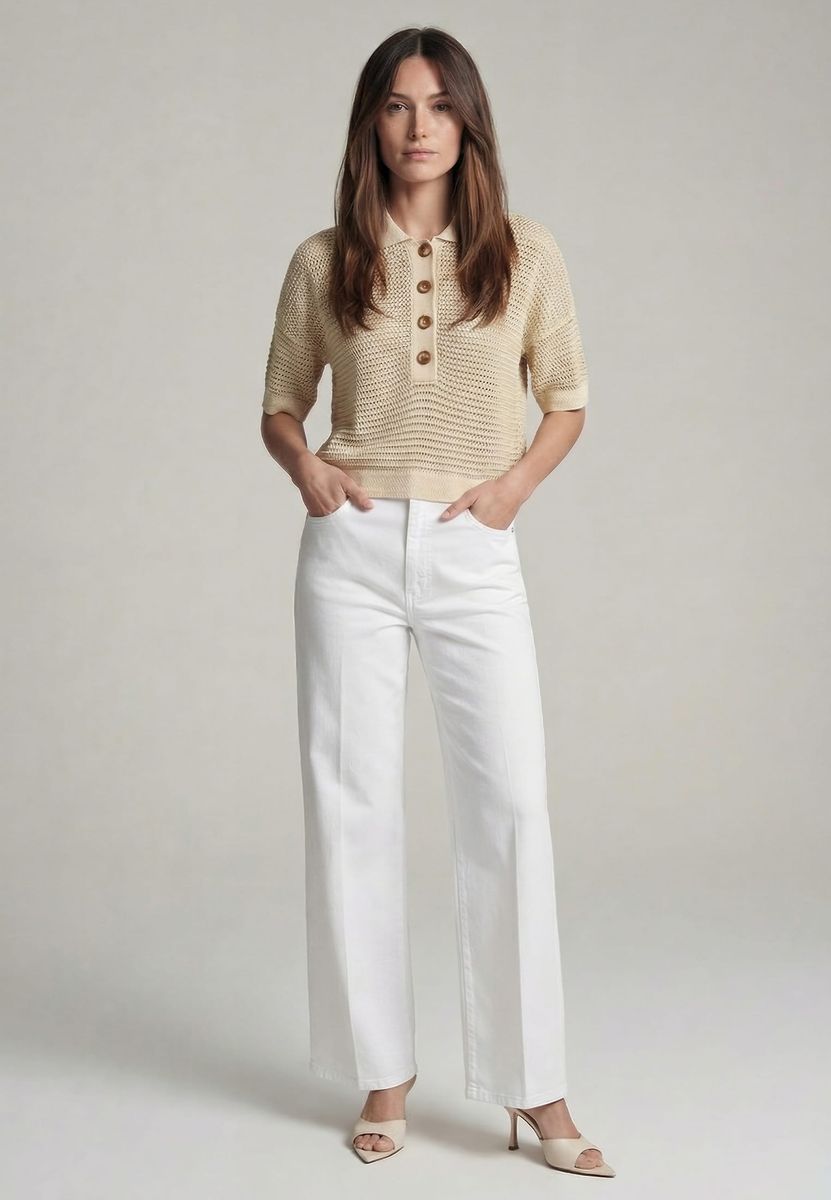 Pullover mit tonigem Lurex