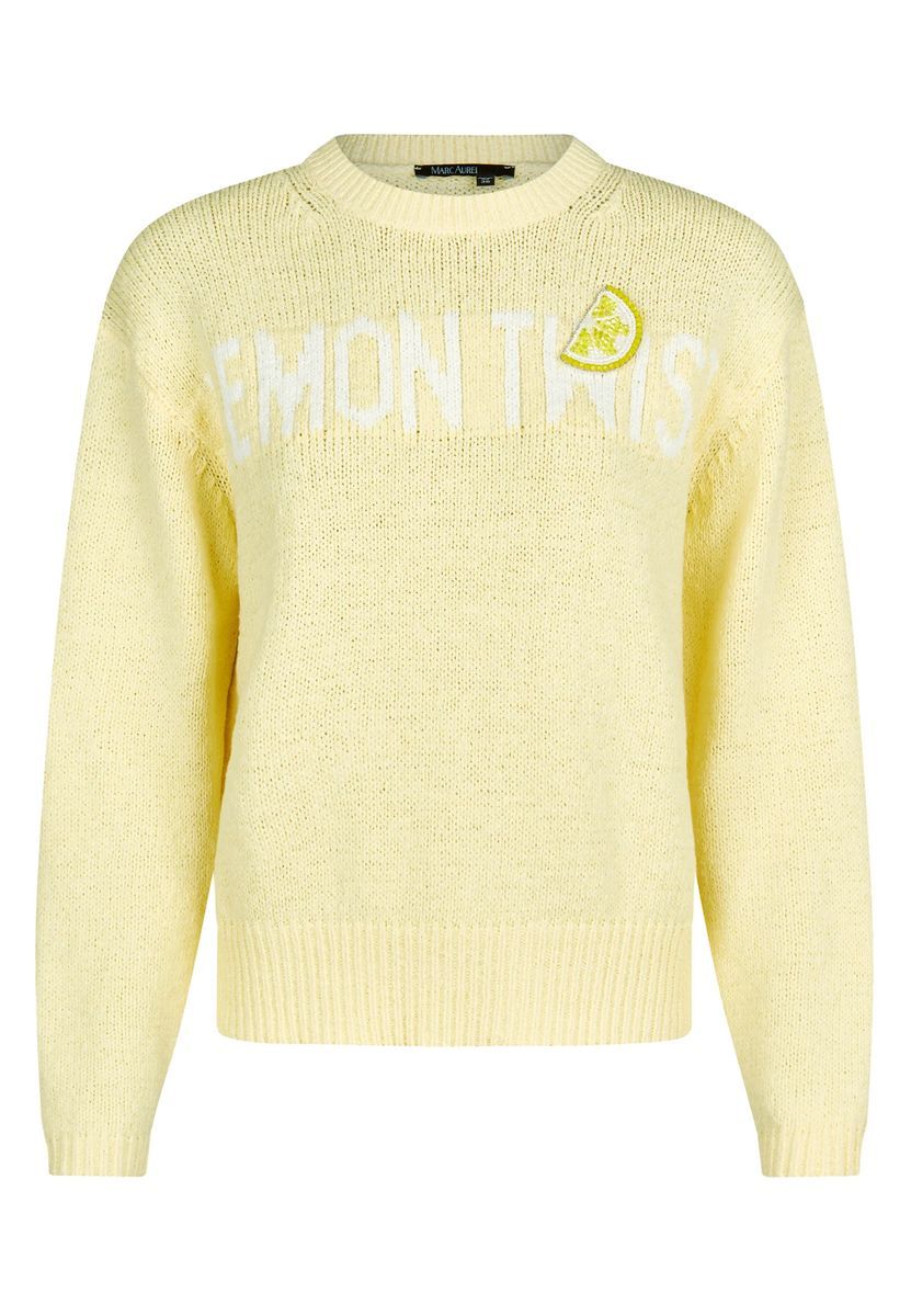 Pullover mit Zitronen Badge