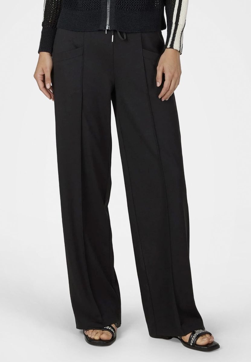 Hose aus strukturiertem Jersey