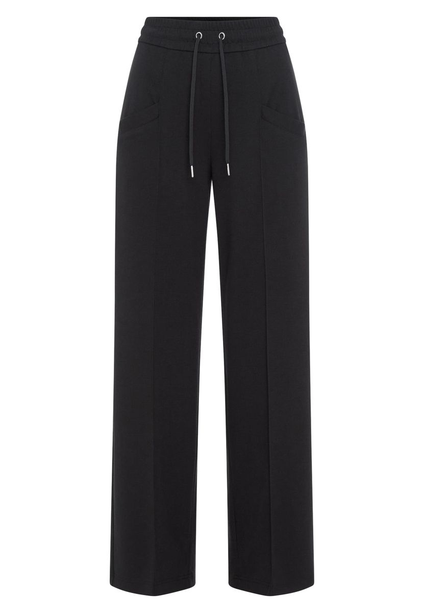 Hose aus strukturiertem Jersey