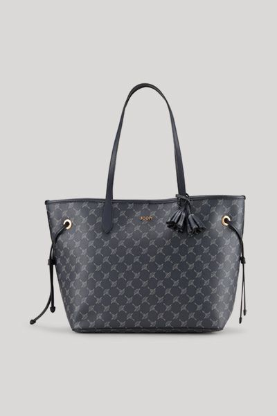 Joop! Cortina Lara Marineblau Shopper Tote Bag mit Quaste