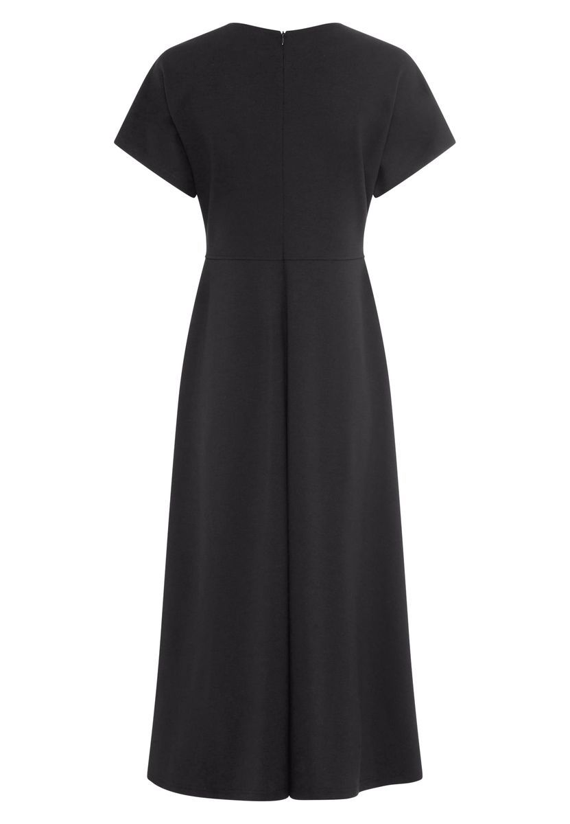 Kleid aus strukturiertem Jersey