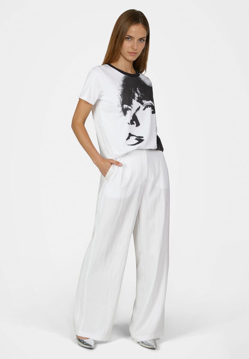 Hose aus Lyocell Twill