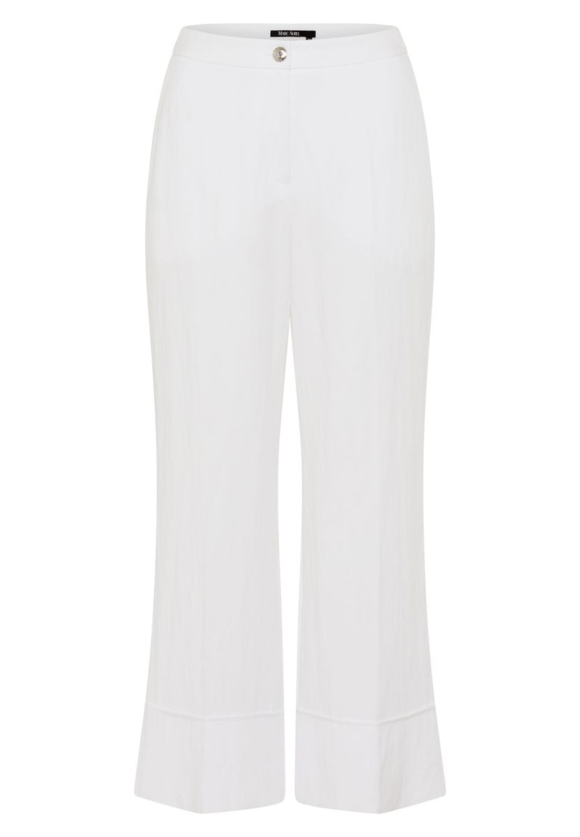 Flared Hose aus Lyocell Twill