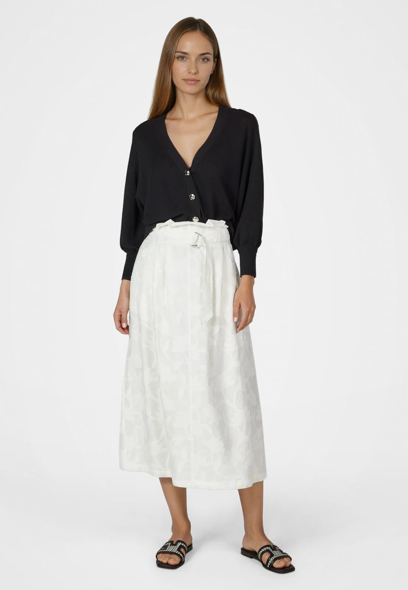 Strickjacke mit Halbarm