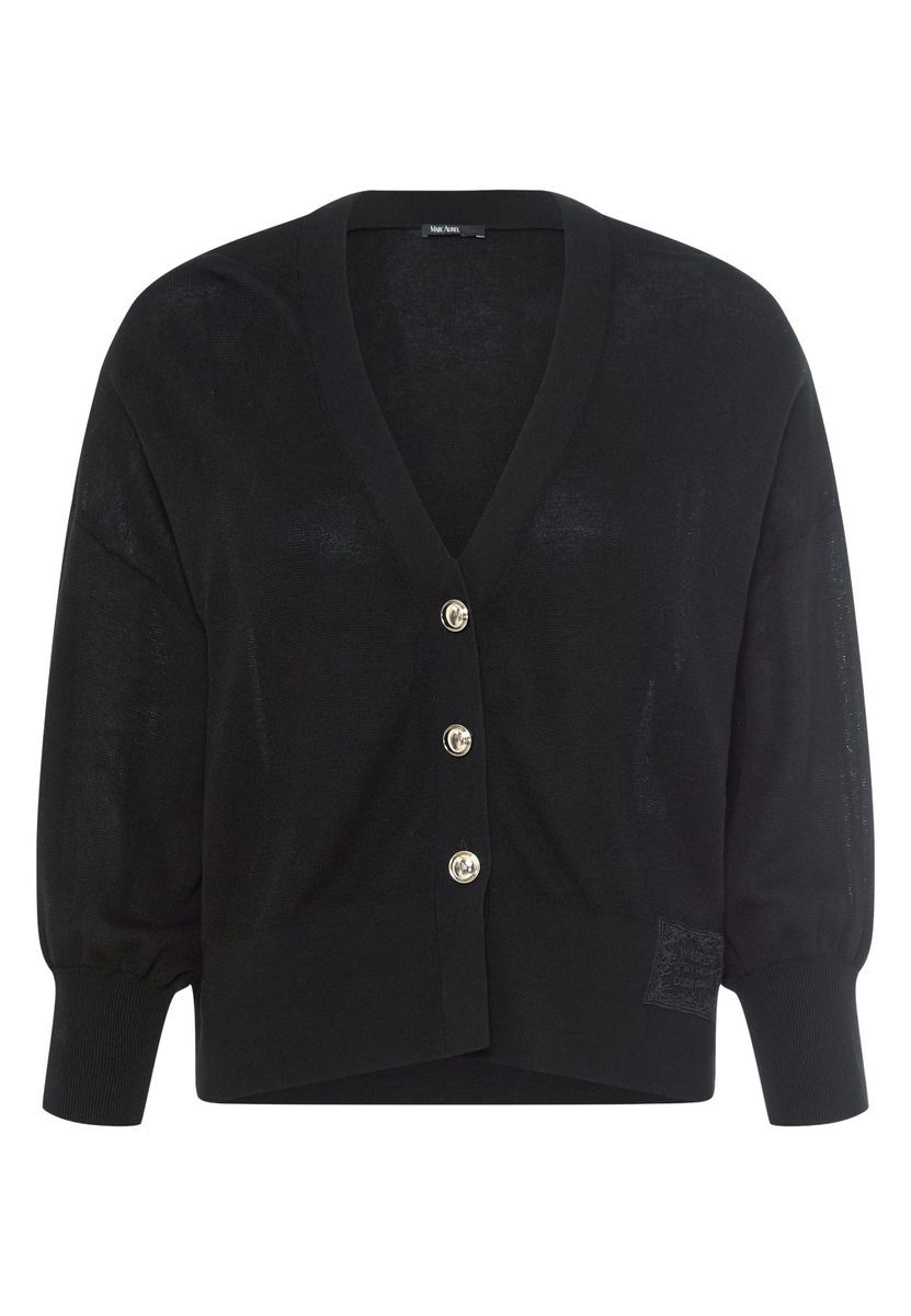 Strickjacke mit Halbarm