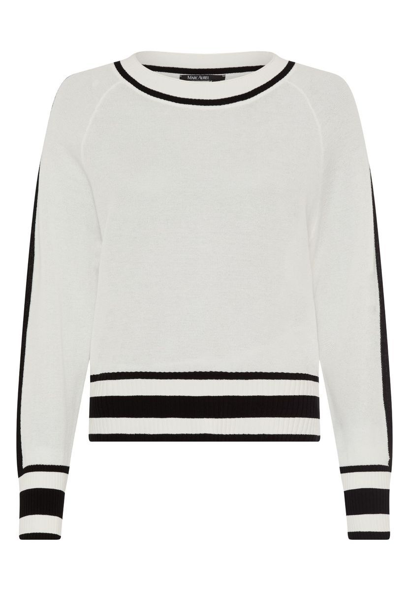 Pullover mit Kontrast-Ringeln